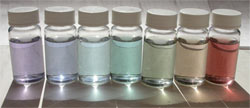Gold nanorods in solution
