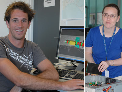 Alexis Illig and Lachlan Shaw
