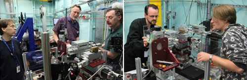 microbeam radiotherapy experiments